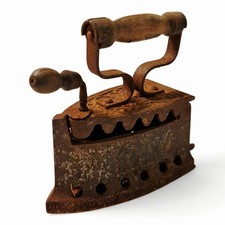 Antico Ferro Stiro In Ghisa A