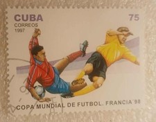 FRANCOBOLLO-COPPA DEL MONDO-FRANCIA 1998