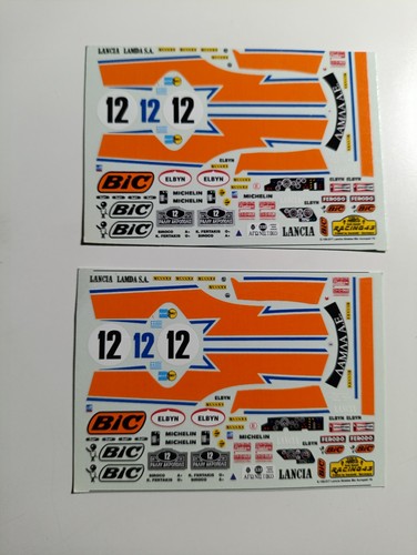 Decals lancia stratos bic - decals,