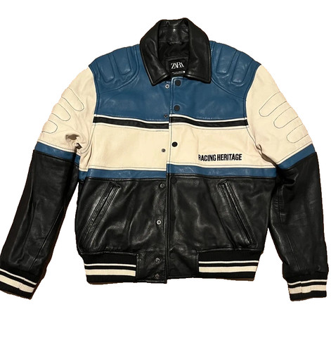 Giacca pelle zara - zara, racing