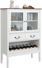 Mobile per Vino, Credenza Con Ante, Cassetti Con Maniglia E Cantina per Vino, Ca