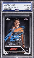 Oscar Piastri Autografo Rookie