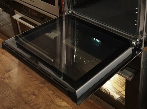 Miele h4250b h4220b oven door - oven,