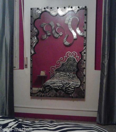 Cornice design specchio - cornice, ferro
