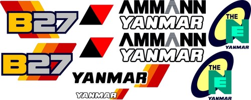 Yanmar b27 escavatore set - b27,