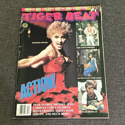 Vintage tiger beat madonna - vintage,