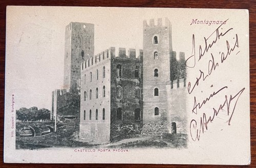 Cartolina epoca montagnana - d', epoca-montagnana