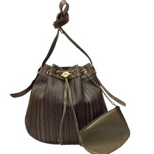 Borsa a tracolla Givenchy PVC marrone autentica F09272205