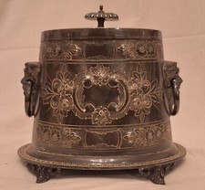 Vaso peltro con coperchio - in,