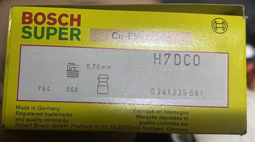 10x bosch h7dc - 10x, spark