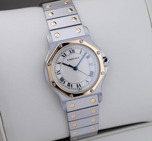 Cartier santos ottagonale - cartier,