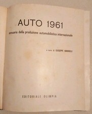 Libro. Auto 1961. Annuario