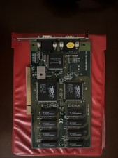 3dfx Voodoo 1 4mb PCI Con Cavo Vga Maschio Femmina