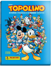 TOPOLINO STORIE DA UN MONDO FANTASTICO - ALBUM PANINI - FIGURINE CARD MANCOLISTA