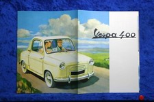Depliant Vespa 400 (A1074)
