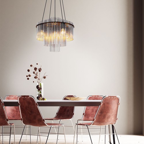 Lampadario sospensione 5xe27 - lampadario,