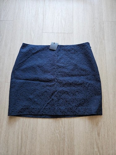 Minigonna jacquard floreale