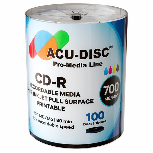 100x bianco stampabile a - cd-r,
