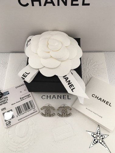 Nib chanel logo silver - chanel, metal