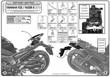 366FZ GIVI STAFFE MONORACK