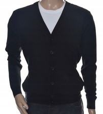 Cardigan in lana da uomo con