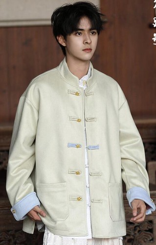 Cappotto corto uomo moda