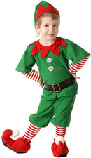 Costume Elfo Natalizio per