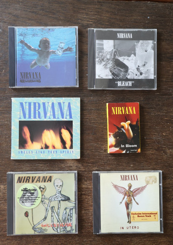 Nirvana original 90s - cd, bundle