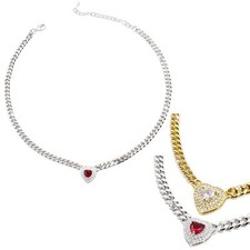 Collana Donna Cuore Girocollo