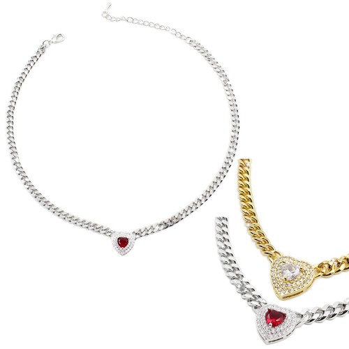 Collana donna cuore - collana, girocollo