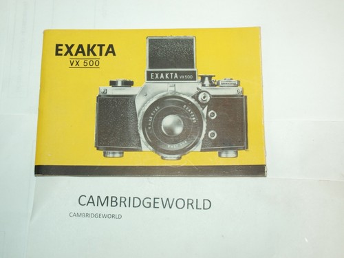 Exakta vx500 fotocamera - vx500,
