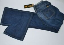 Jeans Meltin Pot Ebe double face modello donna , zampa,scuro,interno chiaro