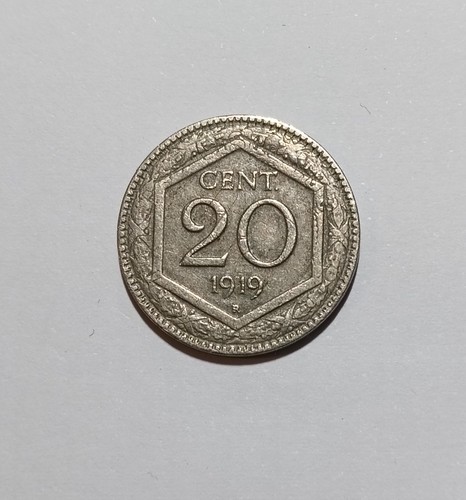 Italia centesimi 1919 - 20,