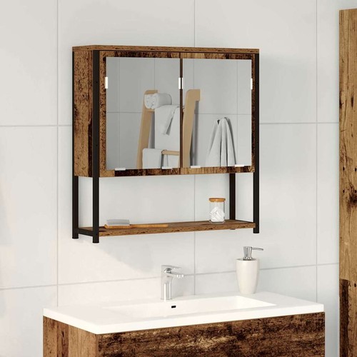 Mobiletto per specchio - , con