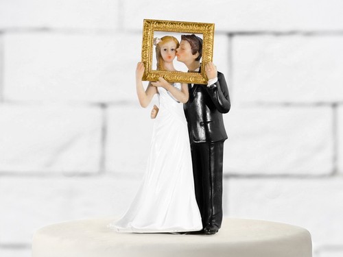 Cake topper resina - , sposi
