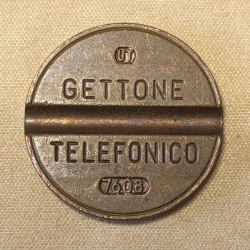 Gettone telefonico 7608 - 7608, ut