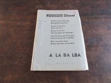 Farymann diesel manuale di