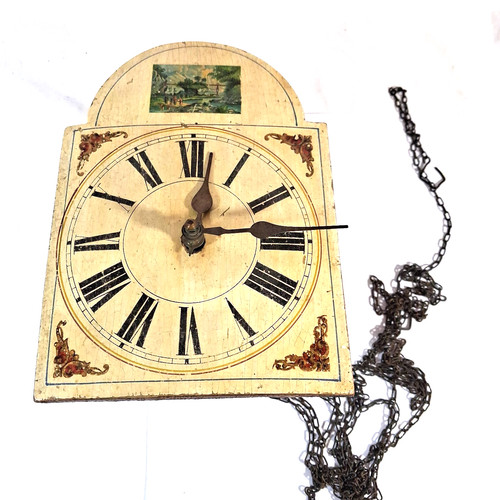 Antico orologio parete - orologio,