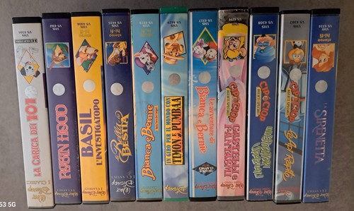 Cassette vhs walt disney - vhs,
