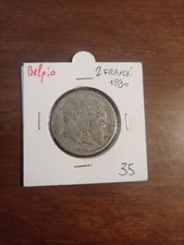 BELGIO LEOPOLD II 2 FRANCHI