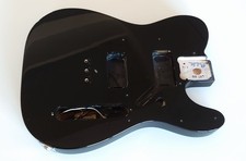 * * AWESOME Fender HH Telecaster Body - Ebony Black MIM 2013 ! * *