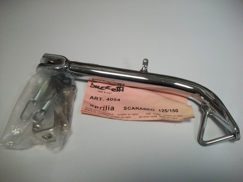 Cavalletto laterale cromato - cavalletto,