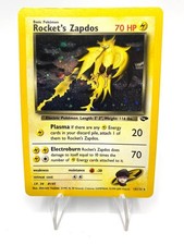 Carta pokemon rocket zapdos - rocket's,