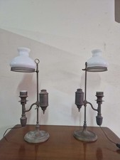 VECCHIA COPPIA DI LAMPADE -