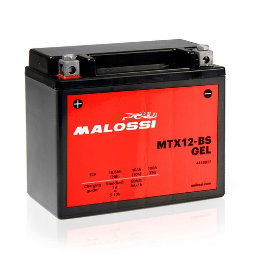 Batteria malossi ytx12bs - batteria,