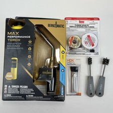 Bernzomatic TS8000BZKC con bombola gas MAP e kit avviamento.