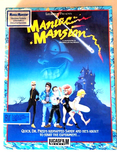 Maniac mansion lucasfilm games - maniac,