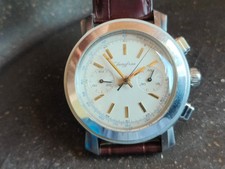 Jungfrau Cronografo Oversize Acciaio