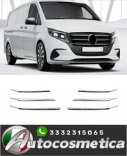 modanature Profili 6 cornici griglia acciaio cromo per Mercedes Vito W448 24-26