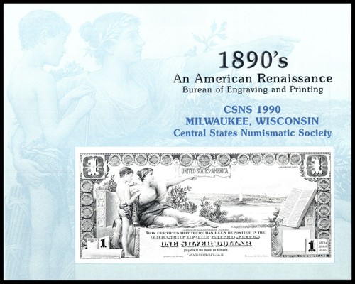 1990 csns dollaro d argento - csns, d'argento